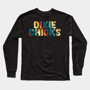 Retro Color - Dixie Chicks Long Sleeve T-Shirt